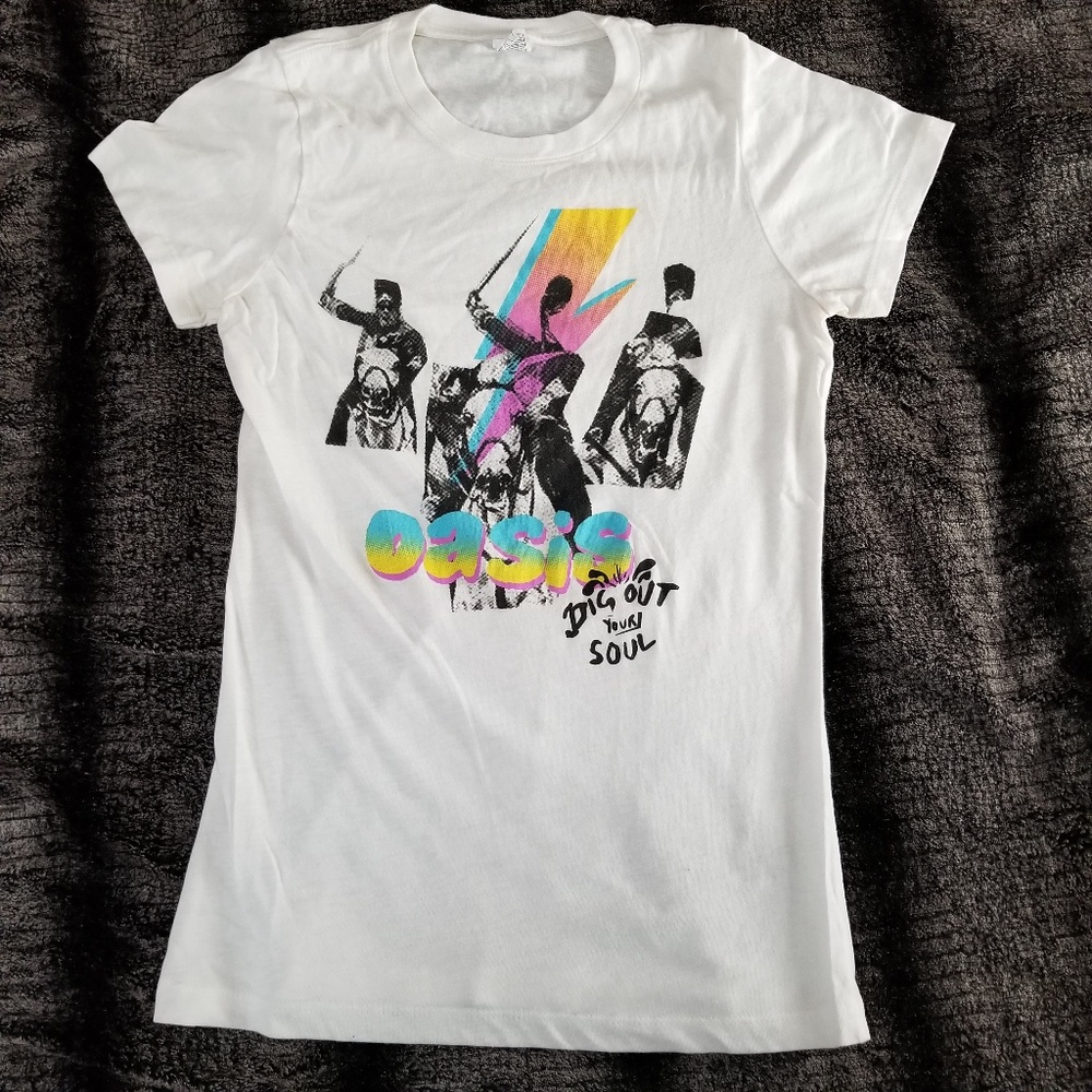 **2 for $10 sale** Oasis band Tee